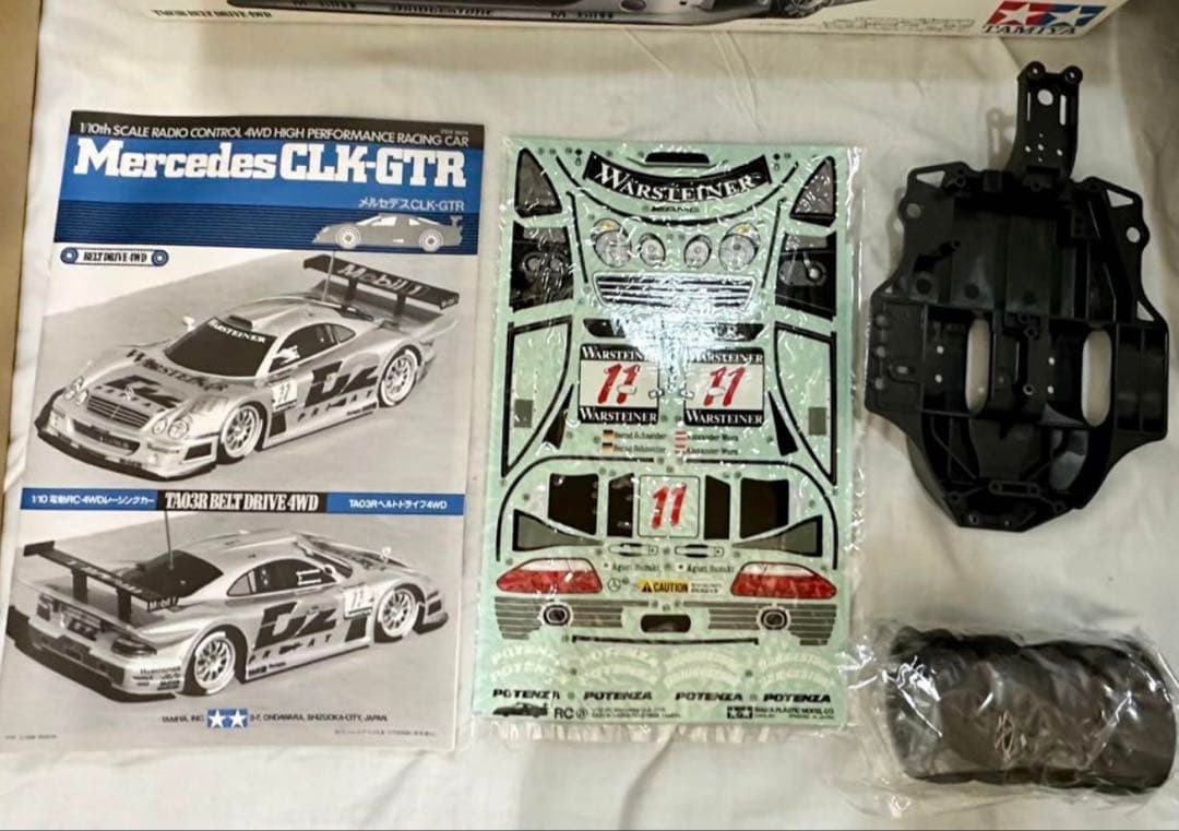 未組み立て●タミヤ★メルセデス CLK-GTR TA03Rベルトドライブ