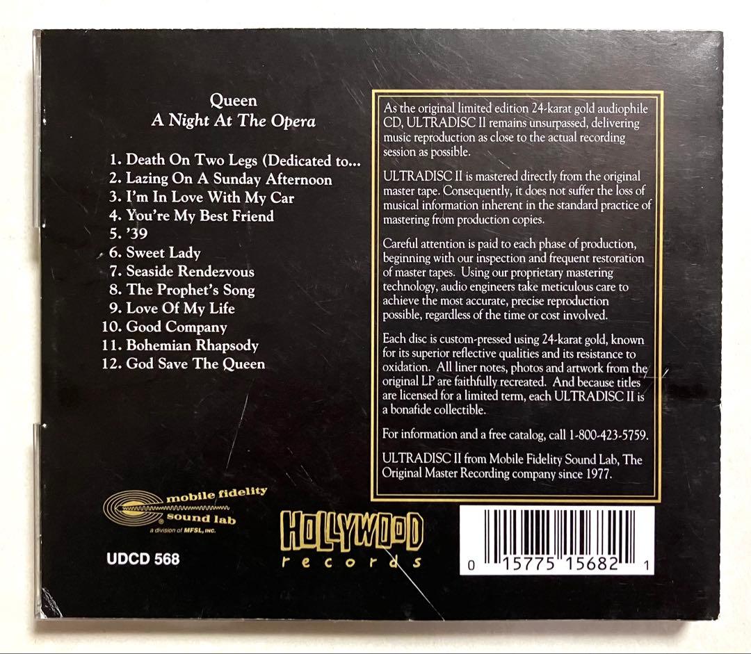 Queen クイーン/オペラ座の夜/Gold CD盤【帯付美品】