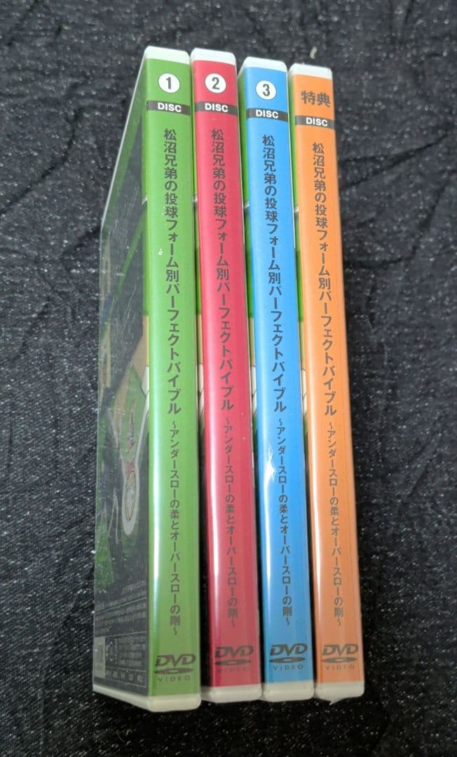 松沼兄弟の投球フォーム別パーフェクトバイブル DVD完全セット　アンダースロー