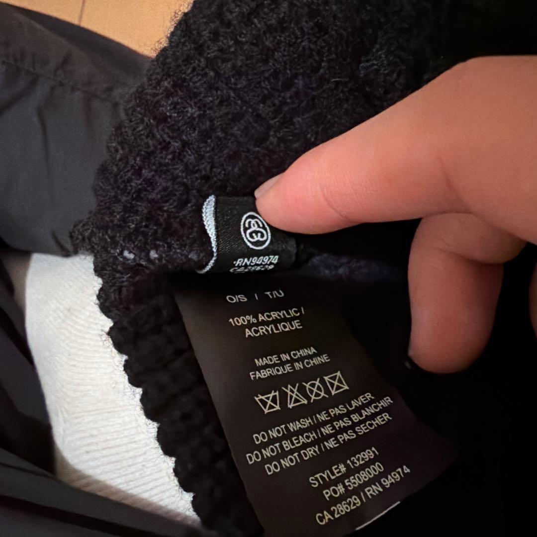 Stussy ストライプニット帽