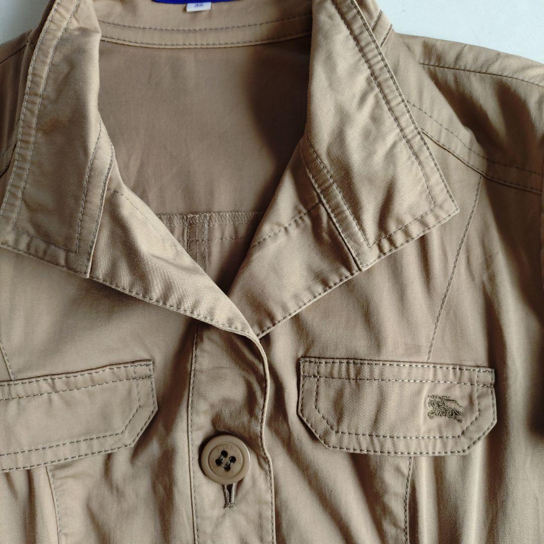 BURBERRYブルーレーベル 半袖ワンピース ベルト付き
