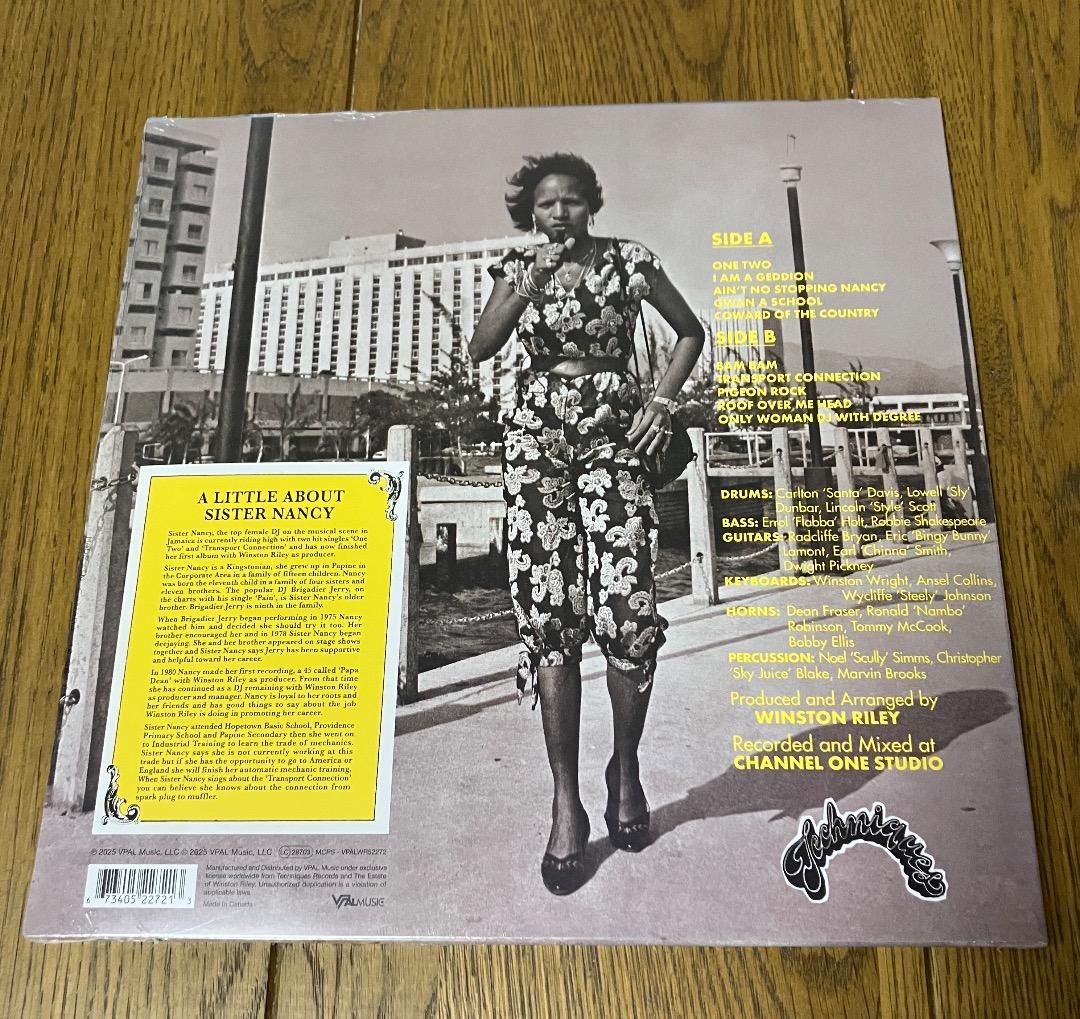 新品 Sister Nancy / One Two レコード Bam Bam