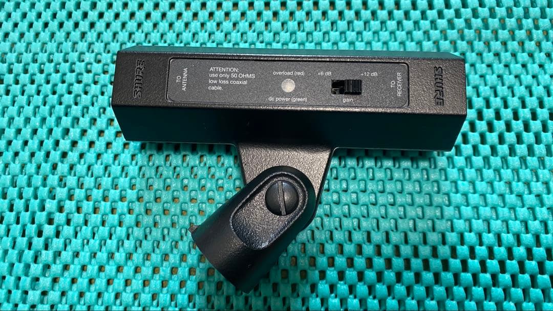 SHURE ワイヤレスアクティブリモートアンテナキット①