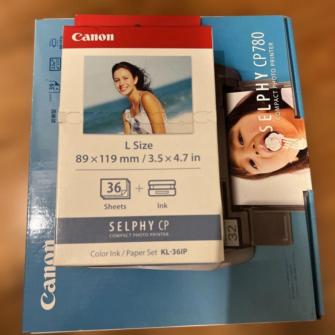 【未使用】Canon SELPHY CP780 シート&インク付き