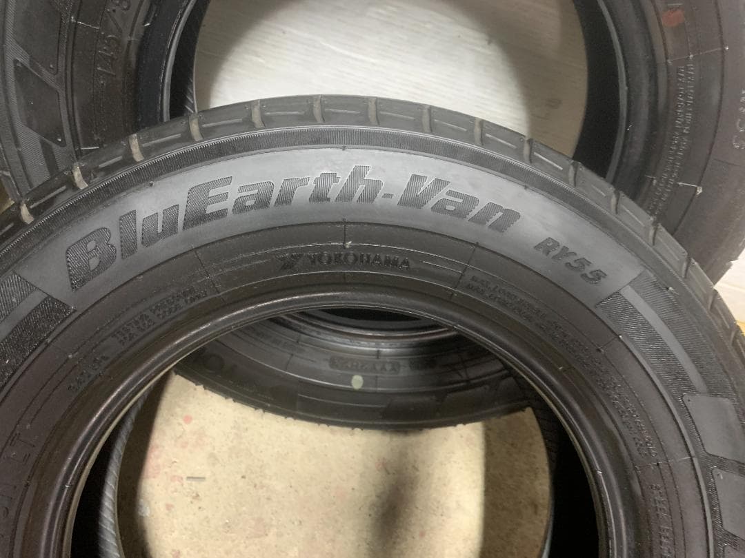 23年製！ヨコハマBlueEarth-Van 145/80R12 4本セット溝有