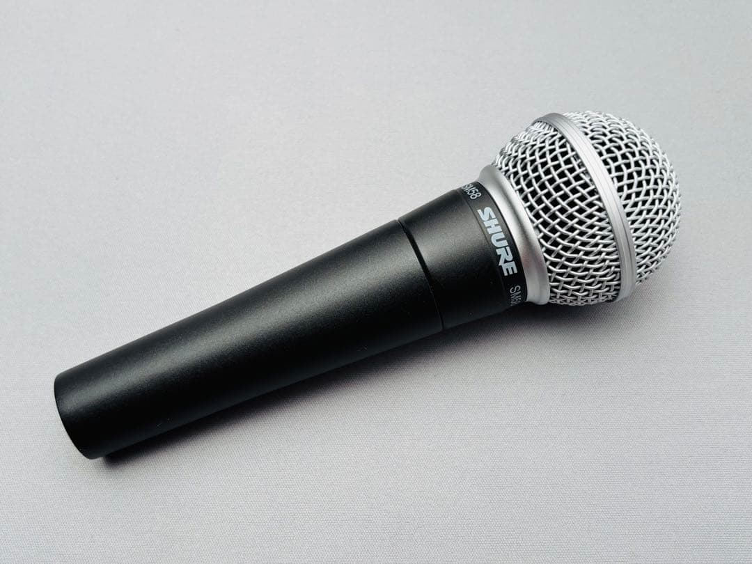 SHURE SM58 ダイナミックマイク　スイッチ付き
