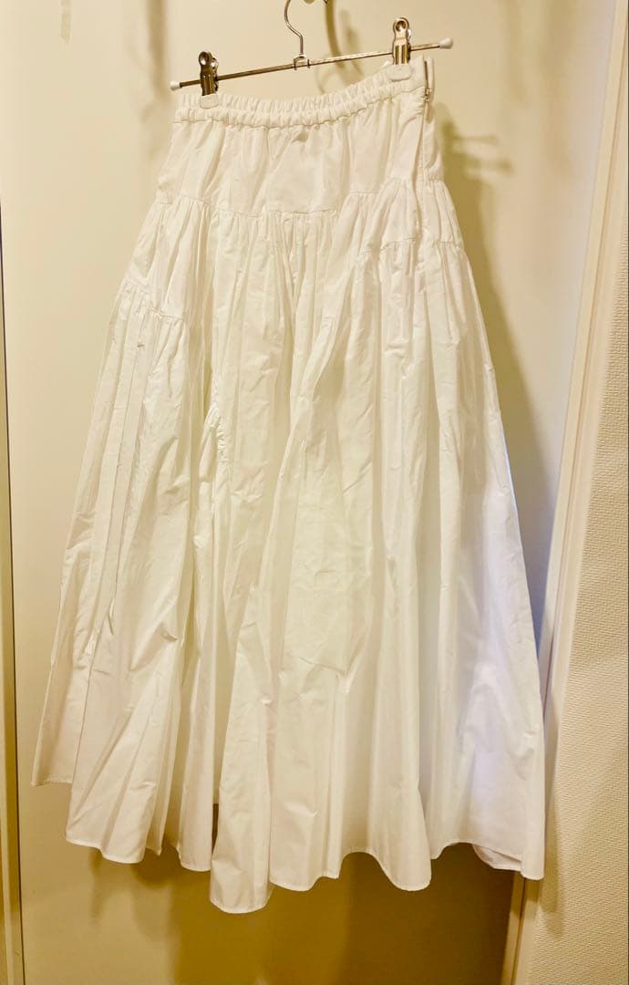 shetokyo Eleanor White 34-36 フレア　スカート