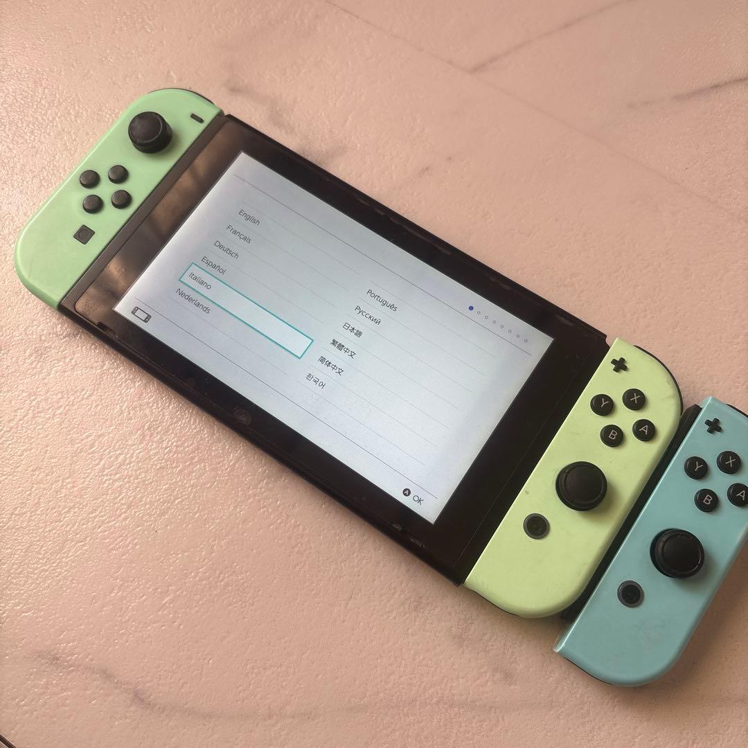 あつまれ森カラーおまけ付き！Nintendo Switch送料無料