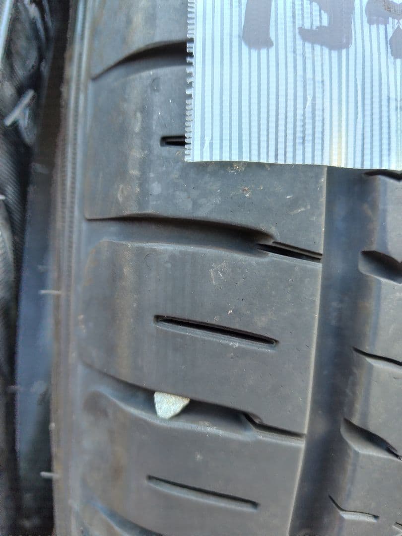 ダンロップ EC204２本セット 195/65R15 残り溝7.8mm
