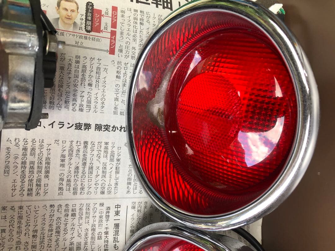日産フィガロFK10リアテールランプ/リアウインカーワンセット。