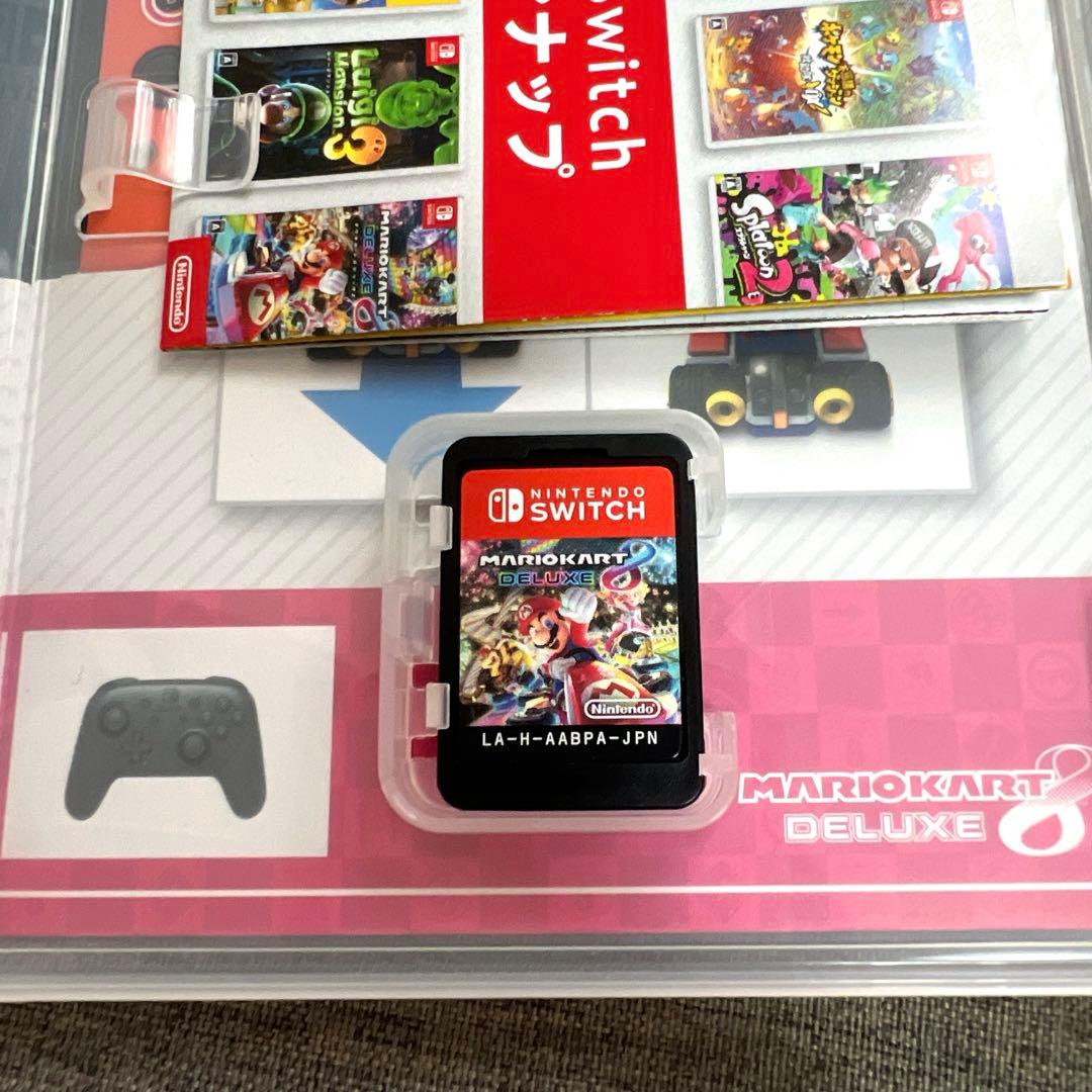 マリオカート8 デラックス　公式ハンドル4個セット