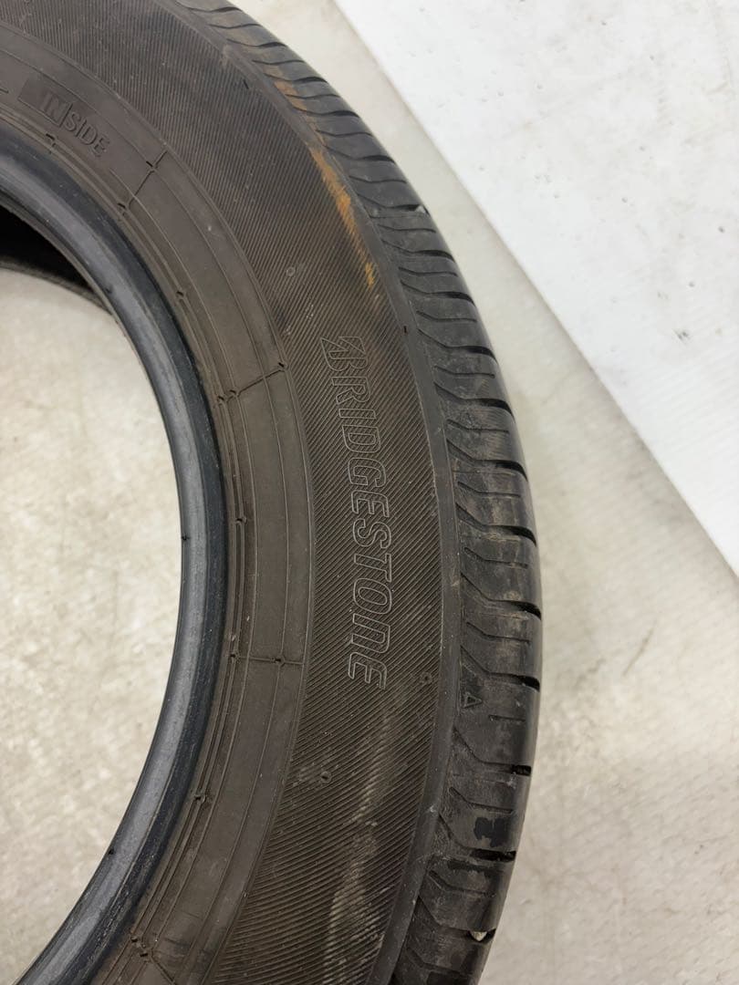 富山県☆BS ecopia 165/70R14 2024年製 8〜9分山