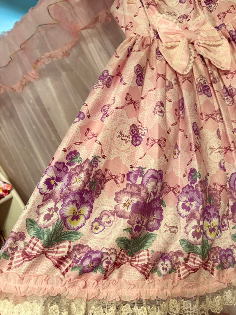 M*R様 Angelic Pretty lacy pansy ピンク JSK B