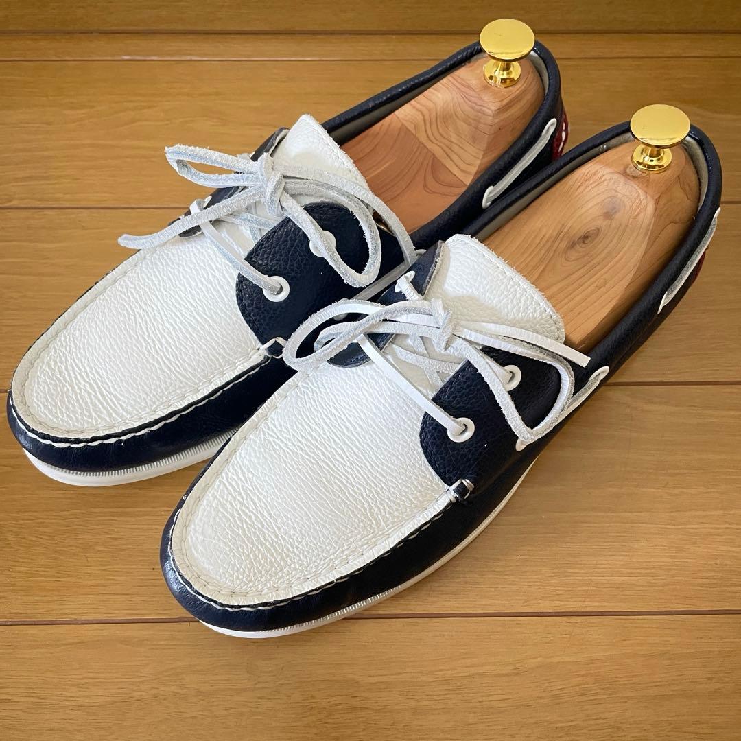 超美品 リーガル REGAL 55TR デッキシューズ レザー 25EE