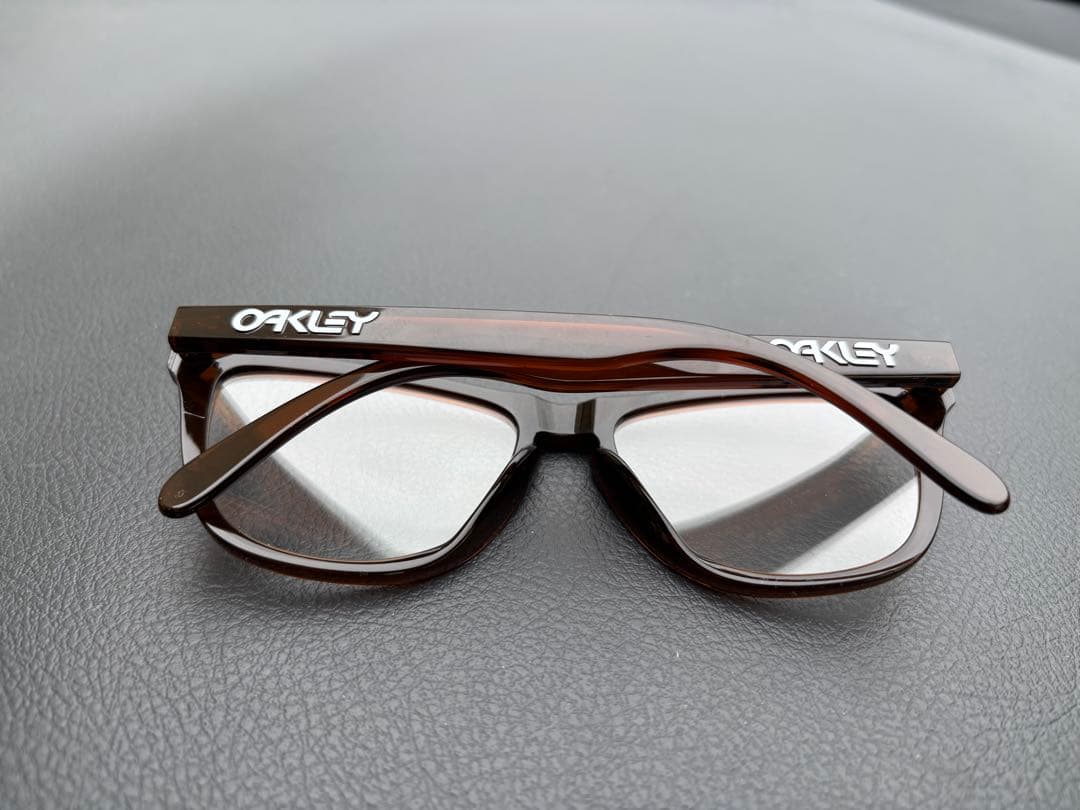 OAKLEY サングラス フロッグスキン FROGSKINS ブラウン　度なし