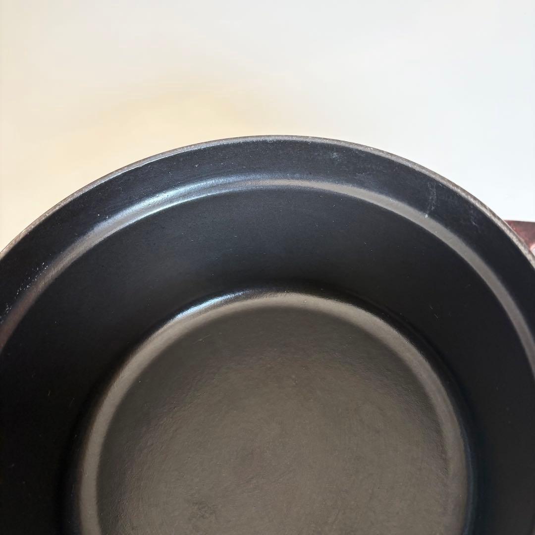 STAUBストウブ ピコ ココット ラウンド ダークブラウン 20cm 2.2L