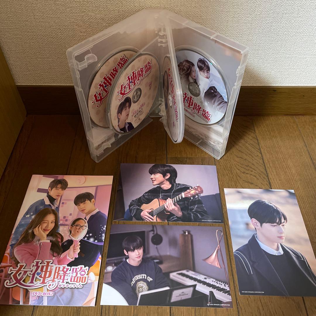 韓国ドラマ「女神降臨 」DVD-BOX1＋2〈10枚組〉全16話