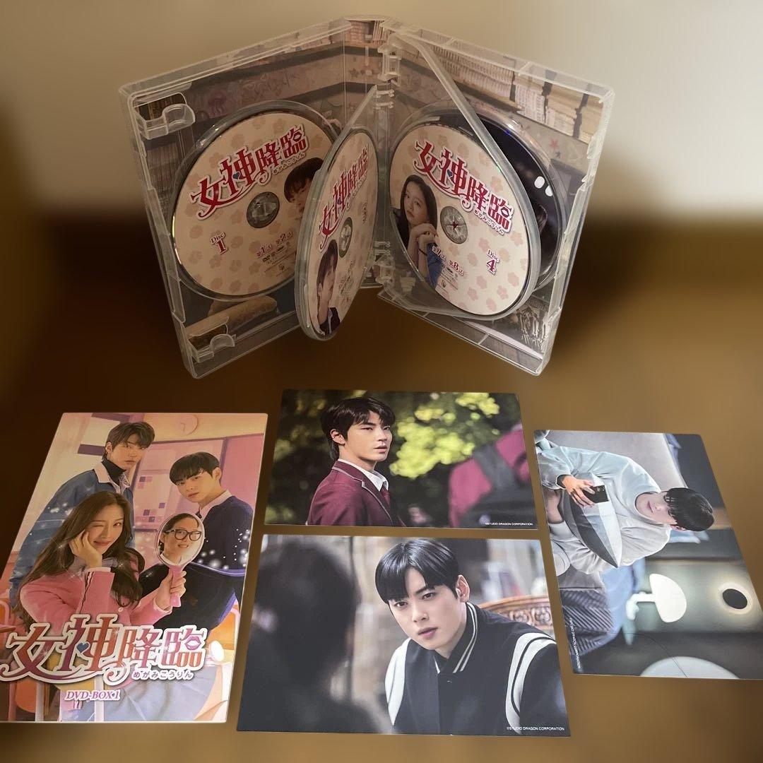 韓国ドラマ「女神降臨 」DVD-BOX1＋2〈10枚組〉全16話