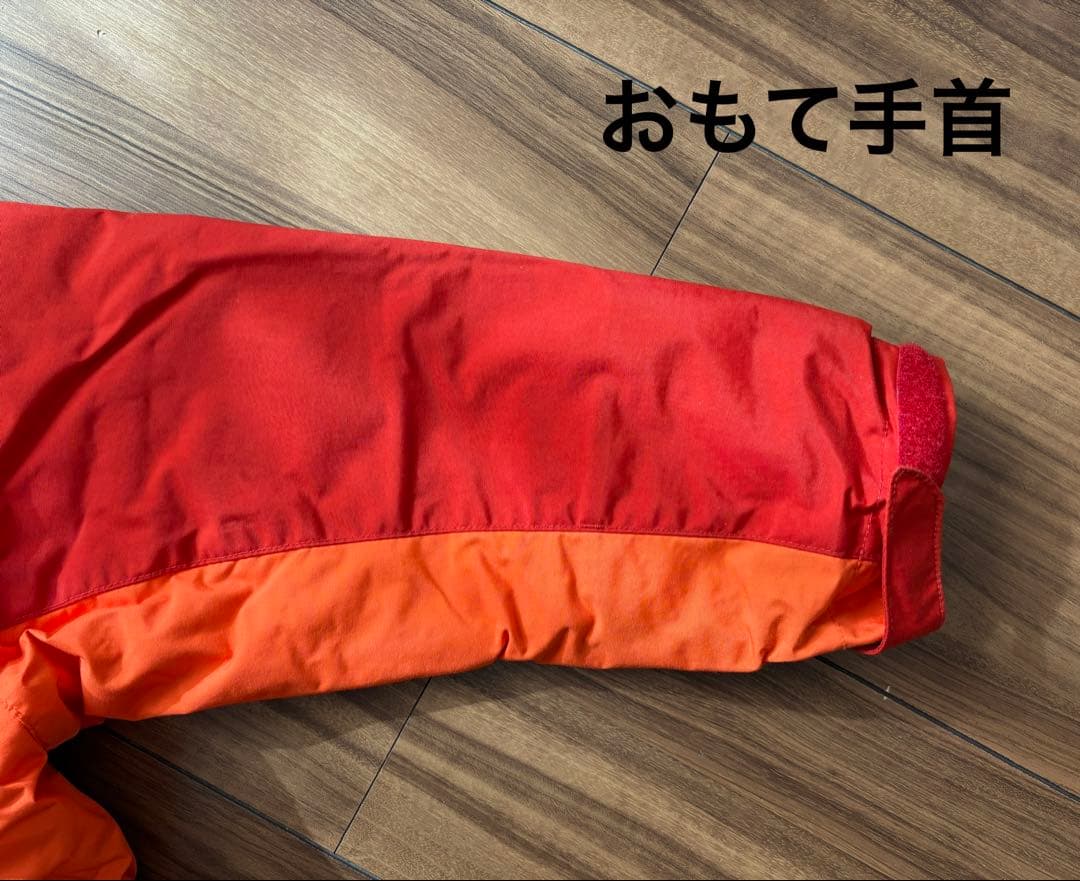 mont-bell 120サイズ オレンジ ジャンプスーツ