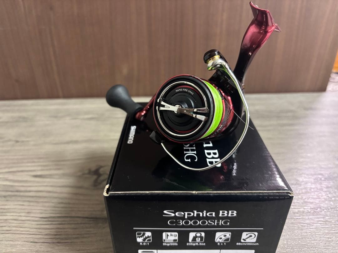 SHIMANO セフィア BB C3000SHG スピニングリール