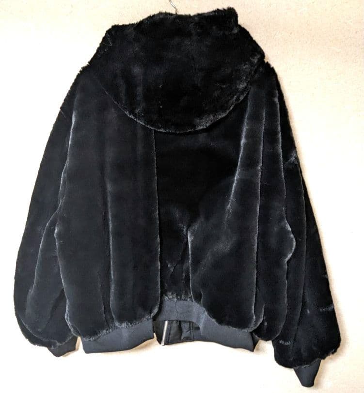 ZARA　ボアブルゾン　リバーシブル　MA-1　美品　ボンバージャケット　ファー