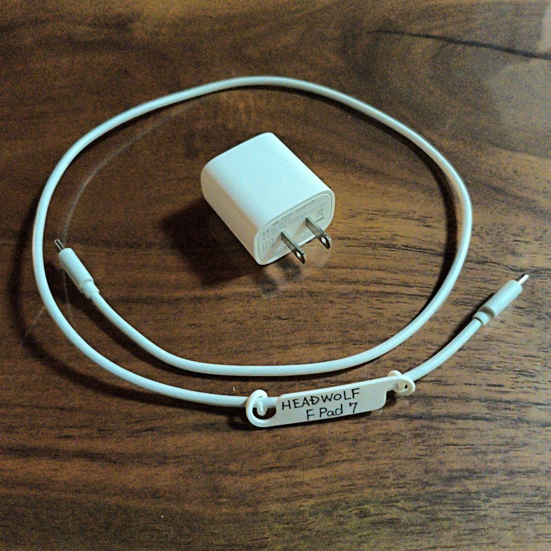 美品　HEADWOLF F Pad7+カバー+フィルム+充電器 箱無し