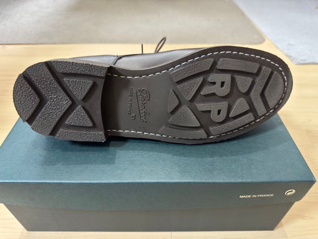 【新品購入 試着1回】パラブーツ シャンボード 26.5 グリンゴ