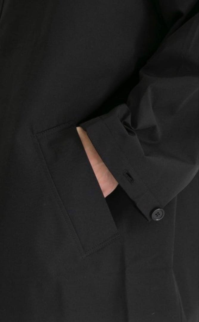 【mfpen（エムエフペン）】JOHNSTON COAT BLACK サイズM
