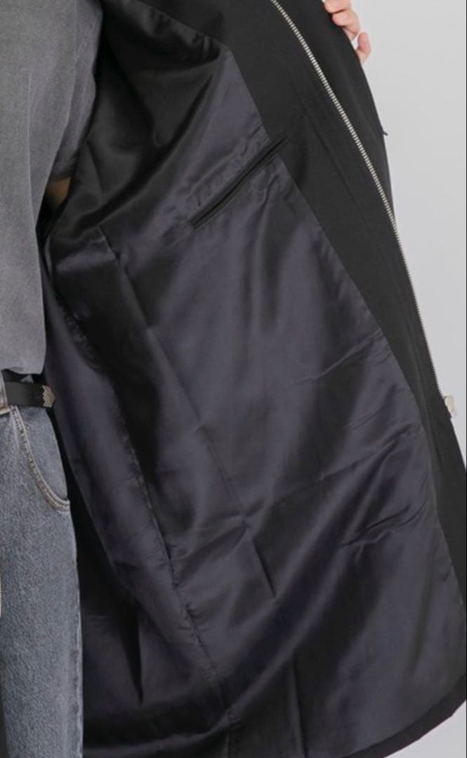 【mfpen（エムエフペン）】JOHNSTON COAT BLACK サイズM