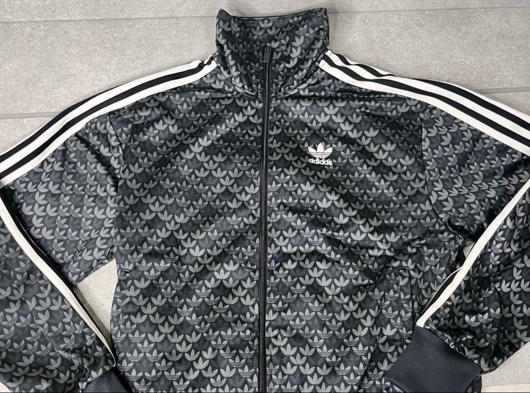 adidas アディダス ファイヤーバード トラックジャケット モノグラム 総柄
