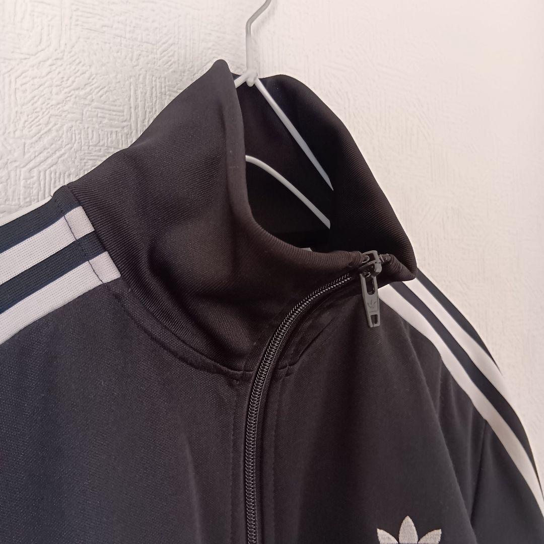 【美品】adidas ベッケンバウアー TT トラックジャケット 黒 (L)