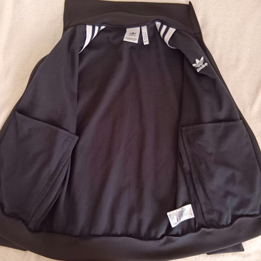【美品】adidas ベッケンバウアー TT トラックジャケット 黒 (L)