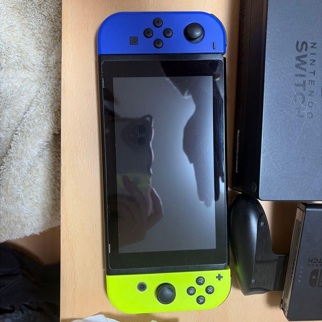 Nintendo Switch 青/緑 本体 ACアダプター付き