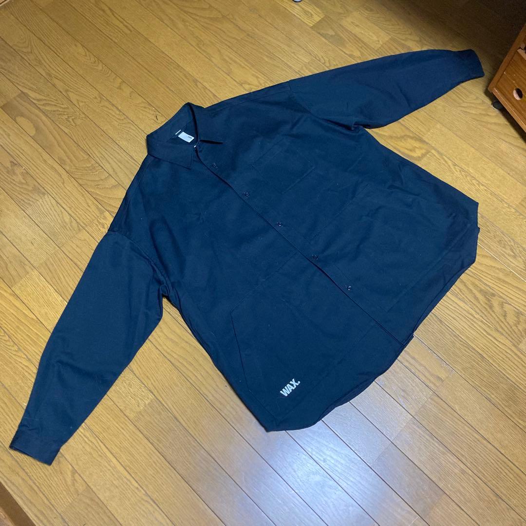 WAX thm/長袖シャツジャケット/TOOL POCKET JACKET L