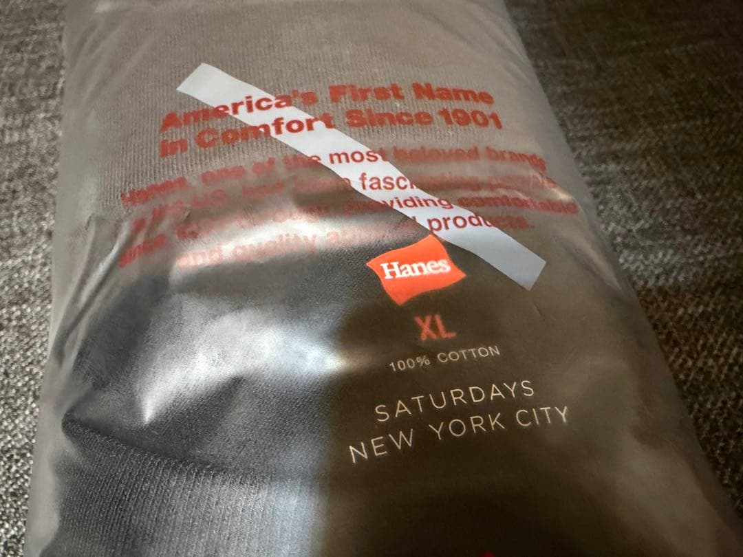 【新品】Saturdays NYC x Hanes 2pack Tシャツ XL