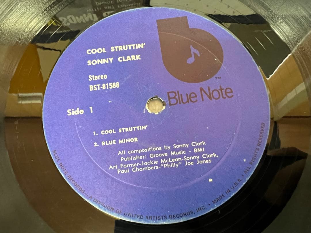 洋楽 Sonny Clark Cool Struttin Jazz LP 1960s