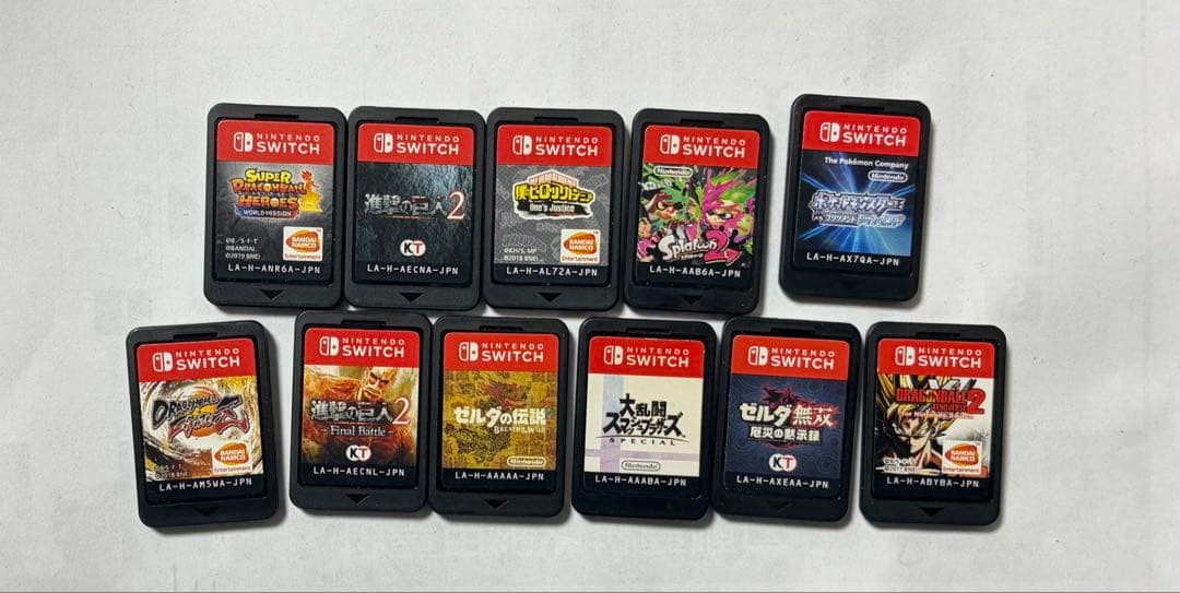 【Switchソフトまとめ売り11本】スマブラ/ゼルダ/スプラ2など人気多数