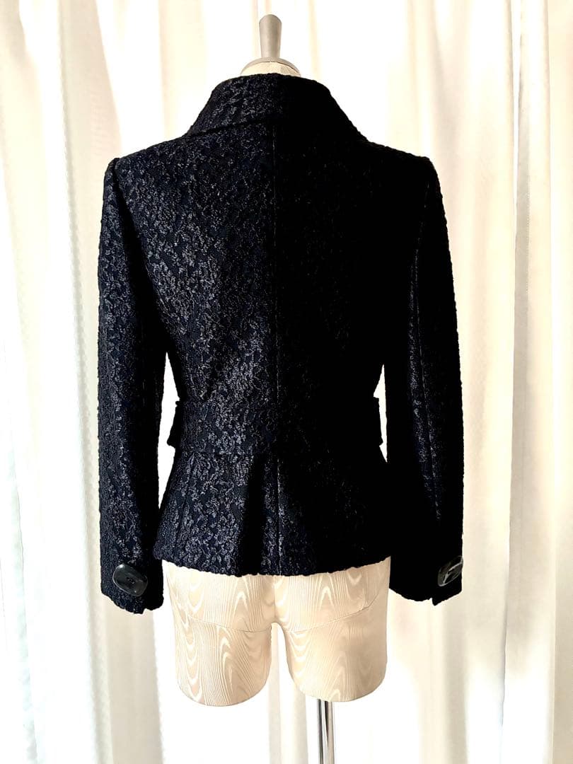 新品タグ付 Dolce&Gabbana ジャガード テーラード ジャケット