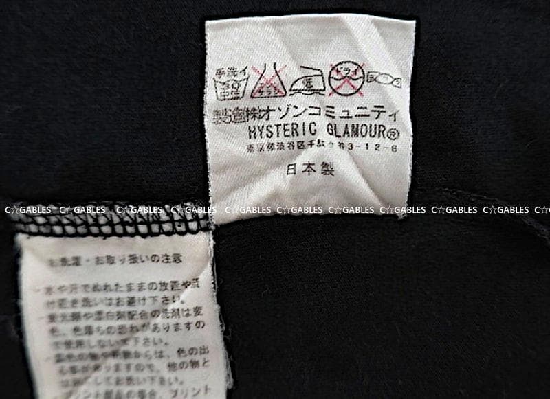HYSTERIC GLAMOUR　 LOVE BUZZ XX Tシャツ グランジ