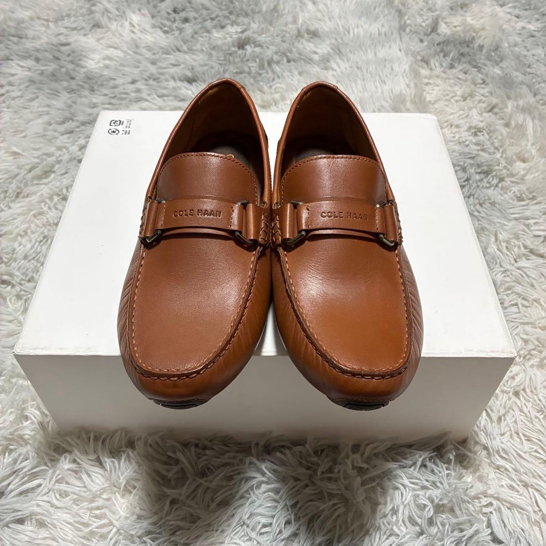 【新品未使用】COLE HAAN 本革 ビットローファー〈定価36,300円〉
