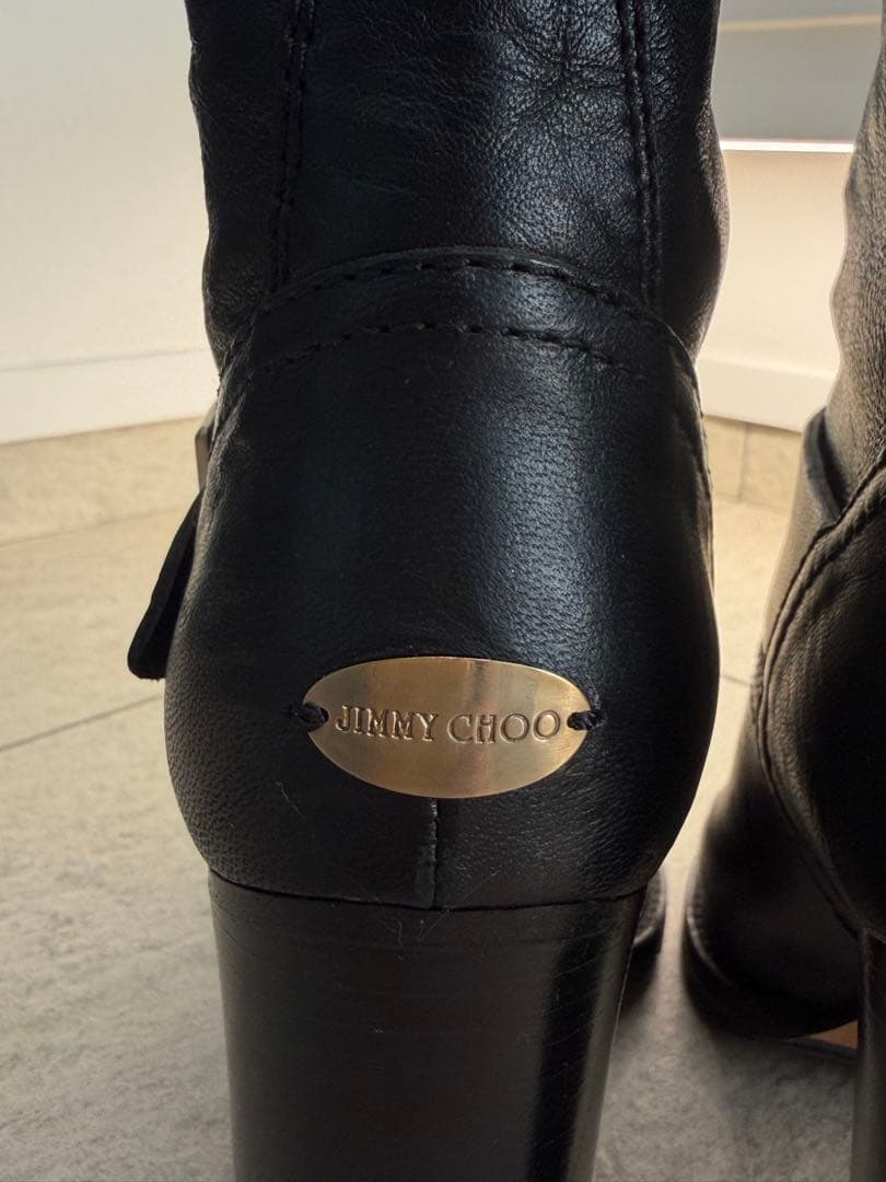 【値下げ】JIMMY CHOO レディースブーツ ブラック