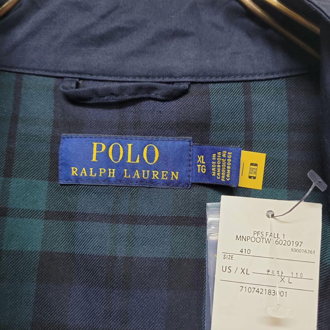 【新品】POLO RALPH LAUREN XL スイングトップ ジャケット 紺