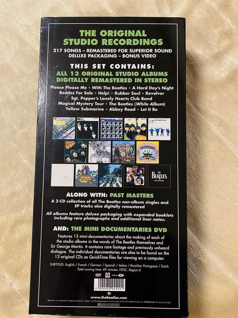 【輸入限定盤 】THE Beatles LongCard Box16CD+DVD