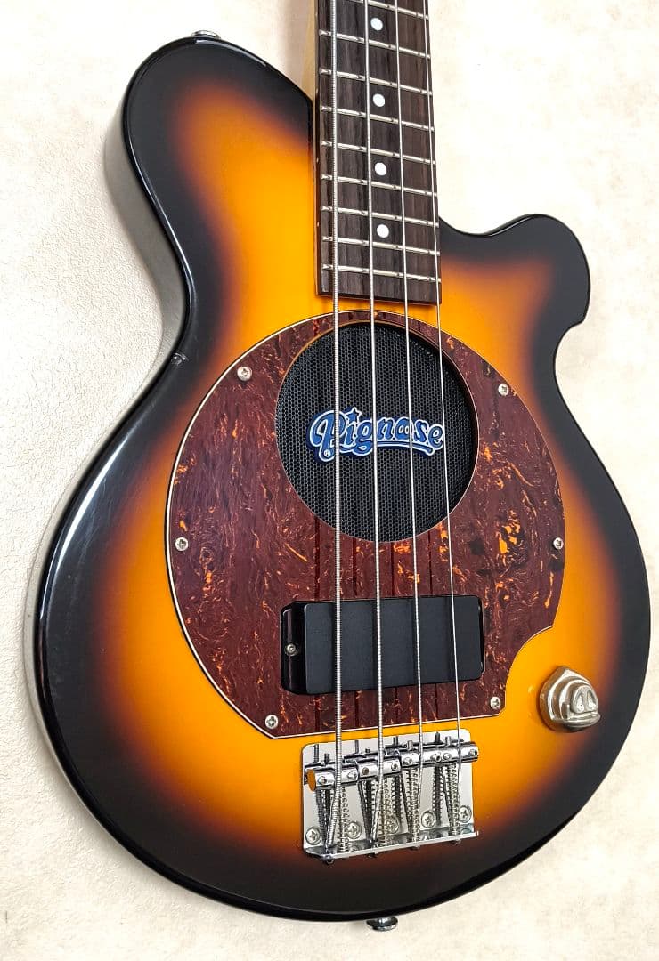 eito7【超美品】PIGNOSE アンプ内蔵ミニベース BS 専用ケース