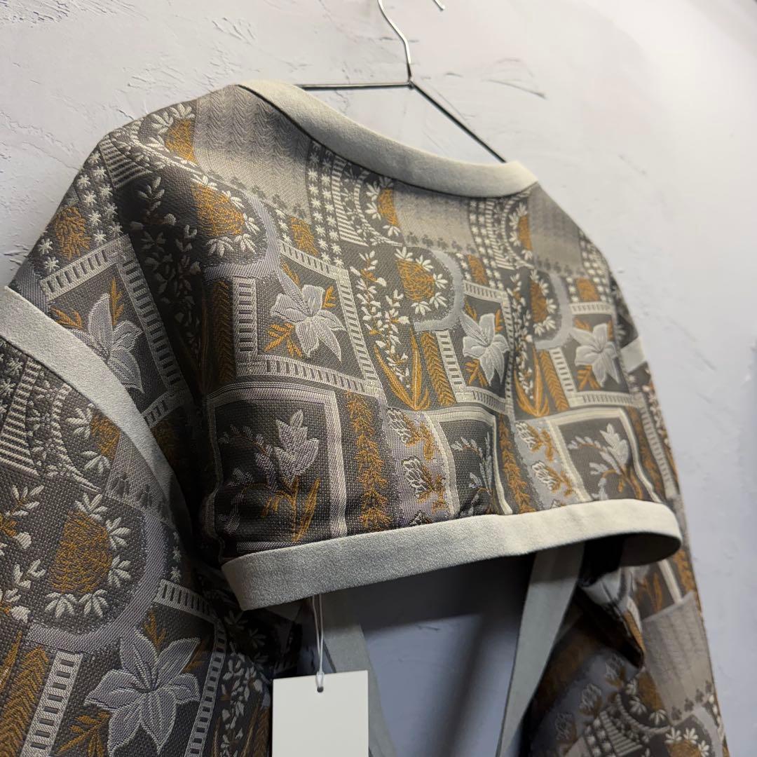 新品未使用】MURRAL LANDSCAPE JACQUARD BOLERO