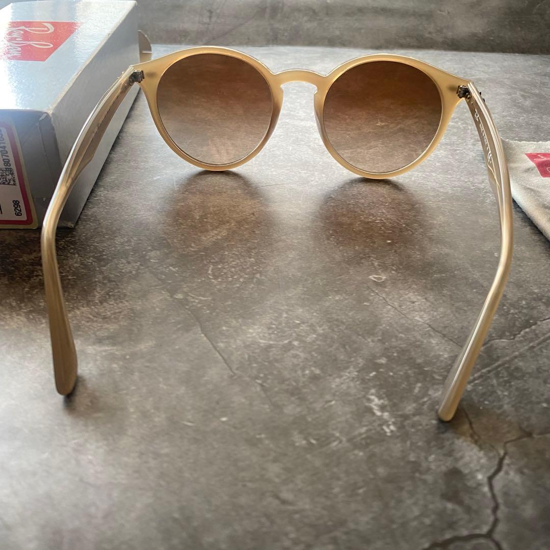 Ray-Ban ベージュフレーム サングラス