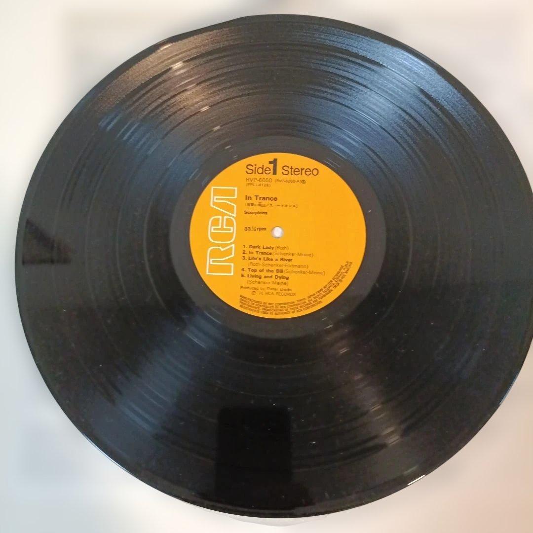 国内版　Scorpions In Trance LP帯付き美品