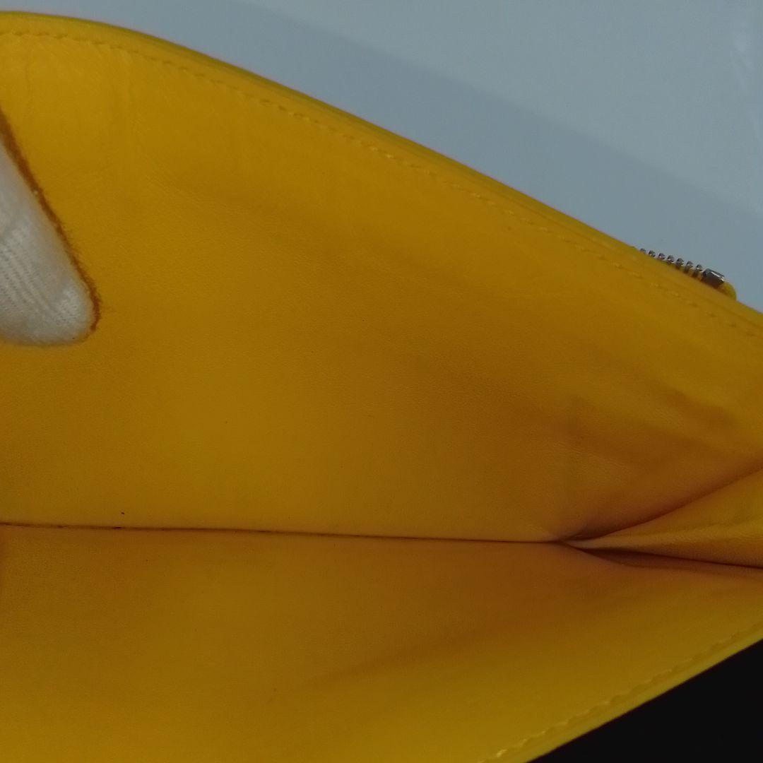 LA63 セリーヌ 極美品 ラージストラップウォレット 二つ折長財布 保存袋付き