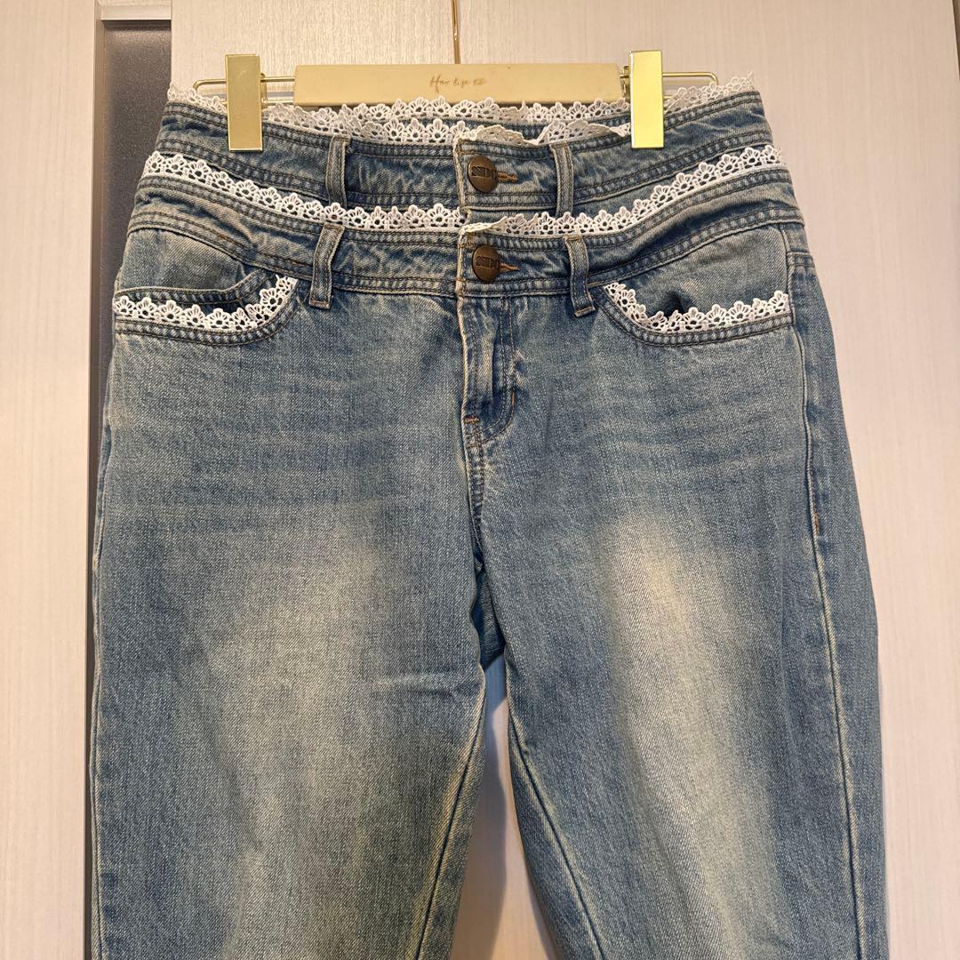 パンツ SCULPTOR Double Waist Boots Cut Denim L
