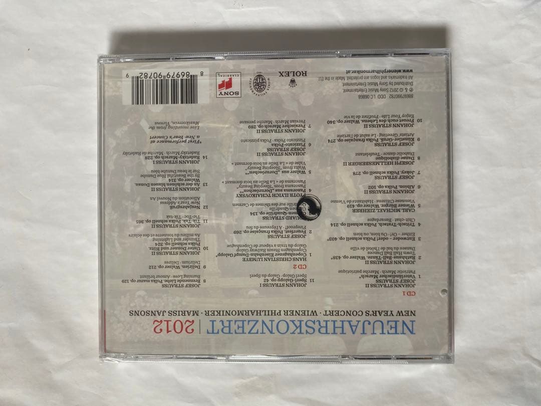ニューイヤーコンサート 2002-2014 10本CD
